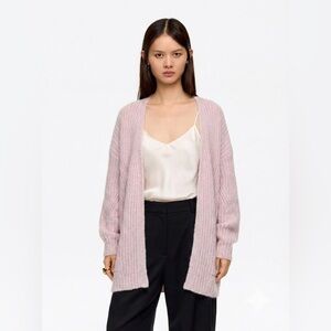 Bimba Y Lola Mohair Alpaca Blend Cardigan